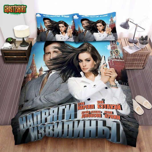 Get Smart Movie Poster 2 Bed Sheets Duvet Cover Bedding Set