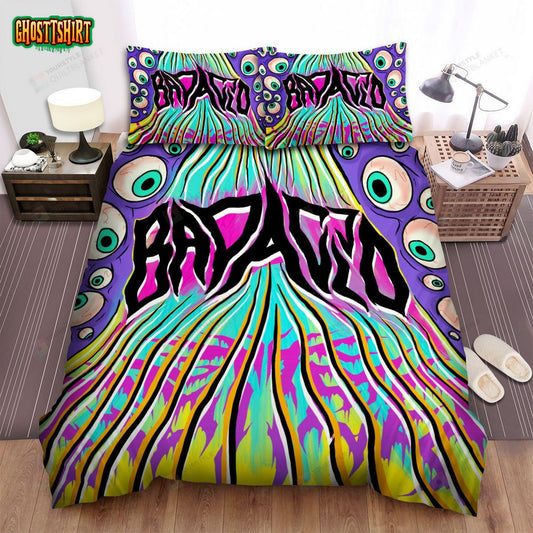 Getter Album Cover Bad Acid Bed Sheets Spread Comforter Duvet Cover Bedding Set