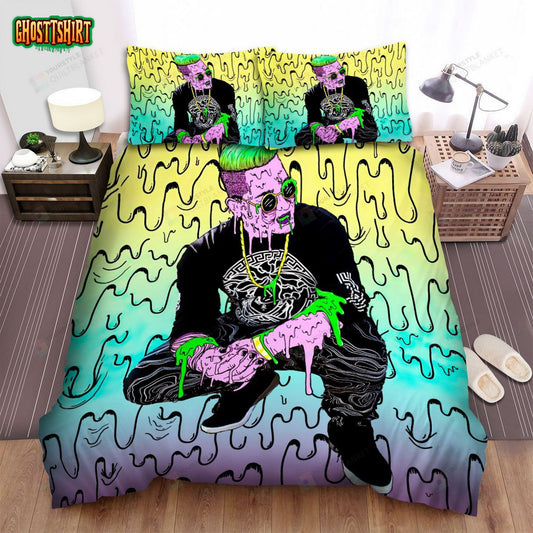 Getter Album Cover Cool Art Photo Bed Sheets Spread Comforter Duvet Cover Bedding Set