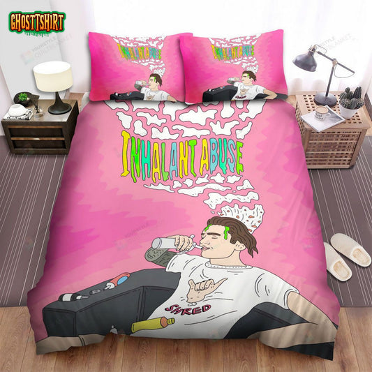 Getter Album Cover Inhaland Abuse Bed Sheets Spread Comforter Duvet Cover Bedding Set