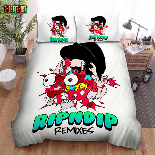 Getter Album Cover Ripdip Remixes Bed Sheets Spread Comforter Duvet Cover Bedding Set