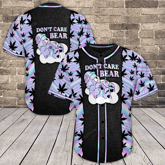 Weed Baseball Jersey Shirt 10