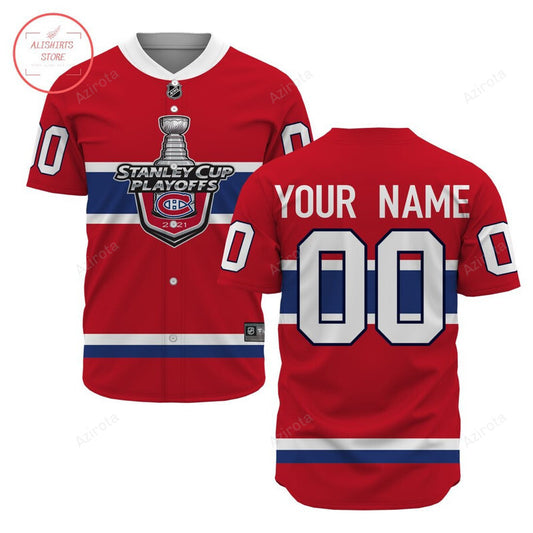 NHL-Montreal-Canadiens-Personalized-Baseball-Jersey-NHL-Gift-For-Fans