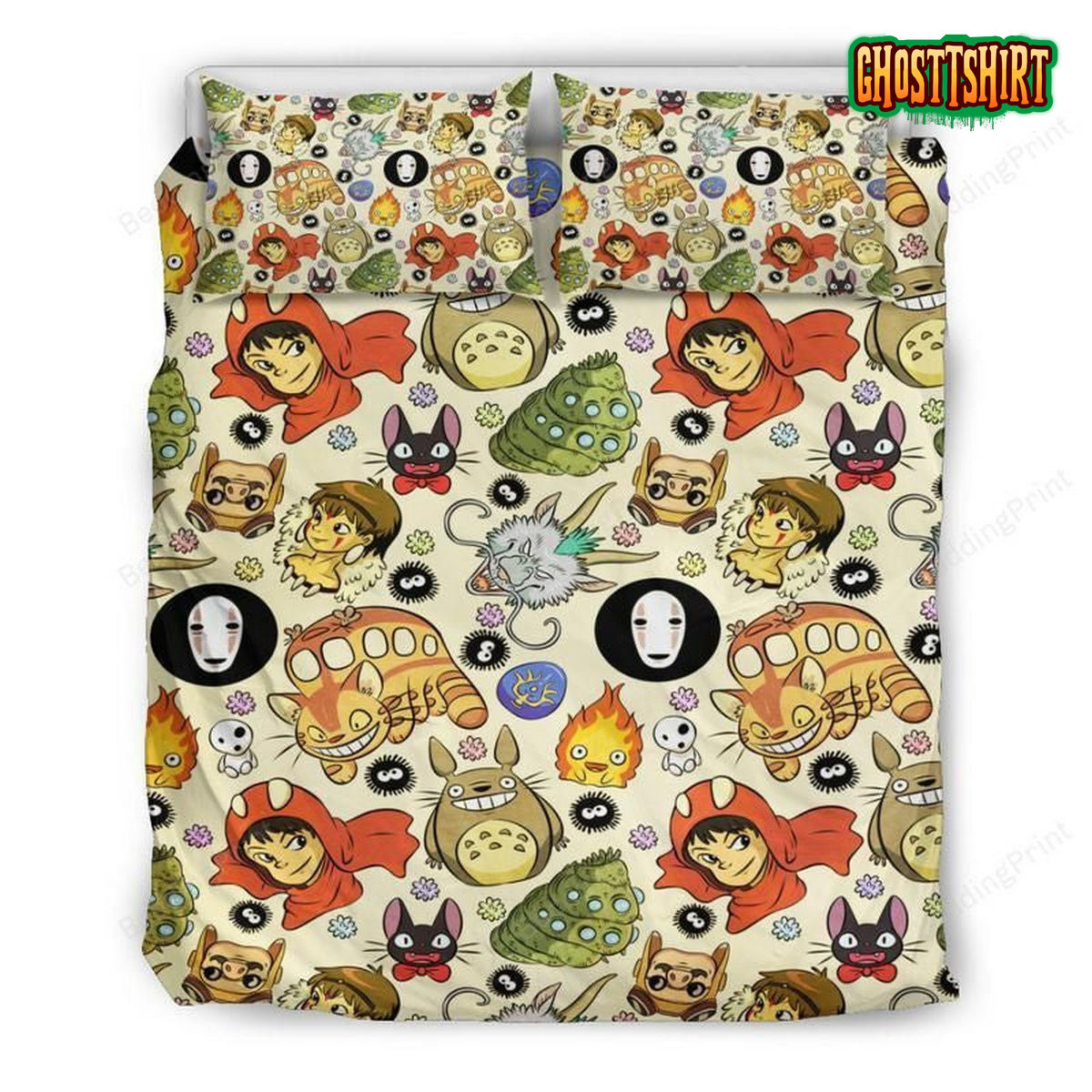 Ghibli Studio Bedding Set