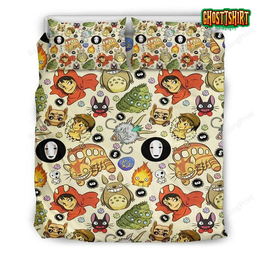 Ghibli Studio Bedding Set