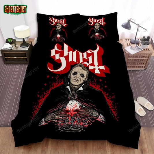 Ghost Music Band And Skeletons Bed Sheets Duvet Cover Bedding Set