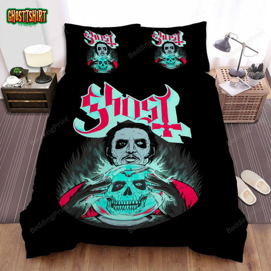 Ghost Music Band And Skull Ball Bed Sheets Duvet Cover Bedding Set