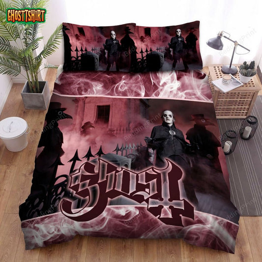 Ghost Music Band By The Fence Bed Sheets Duvet Cover Bedding Set