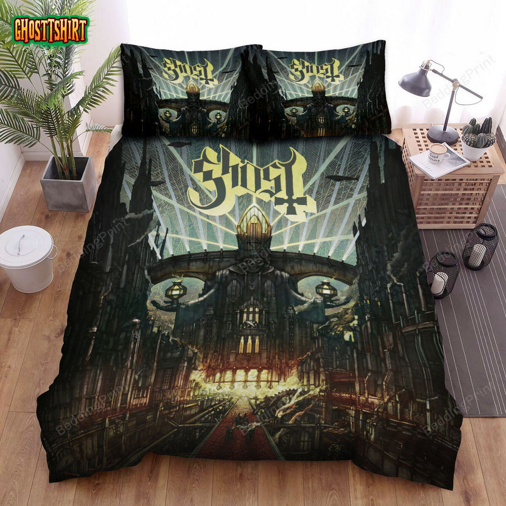 Ghost Music Band In The Castle Bed Sheets Duvet Cover Bedding Set