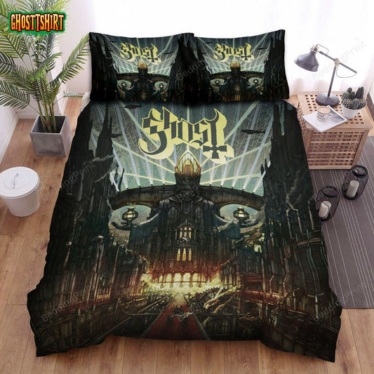 Ghost Music Band In The Castle Bed Sheets Duvet Cover Bedding Set