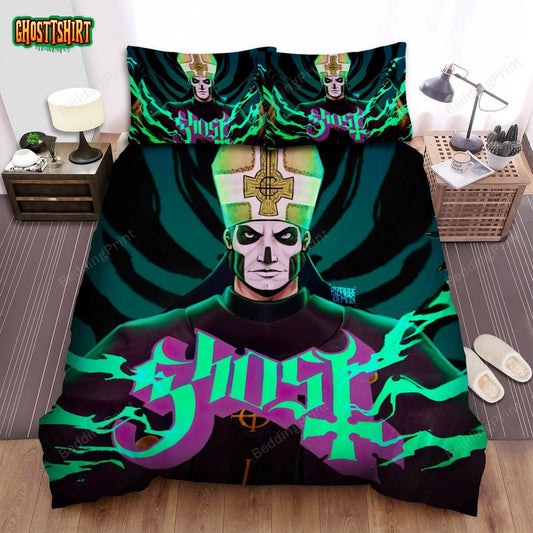 Ghost Music Band Long Nails Bed Sheets Duvet Cover Bedding Set