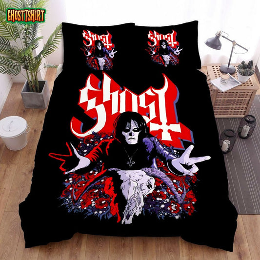 Ghost Music Band Poster Bed Sheets Duvet Cover Bedding Set