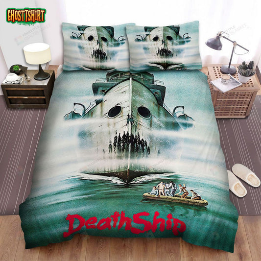 Ghost Ship Movie Poster 3 Bed Sheets Spread Comforter Duvet Cover Bedding Set