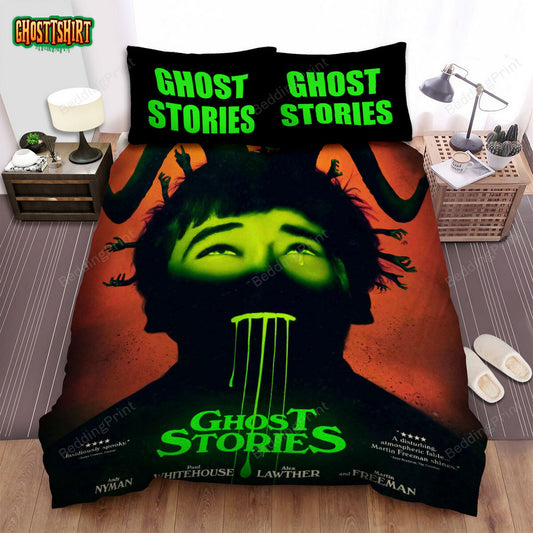 Ghost Stories (I) Movie Creepy Photo Bed Sheets Duvet Cover Bedding Set