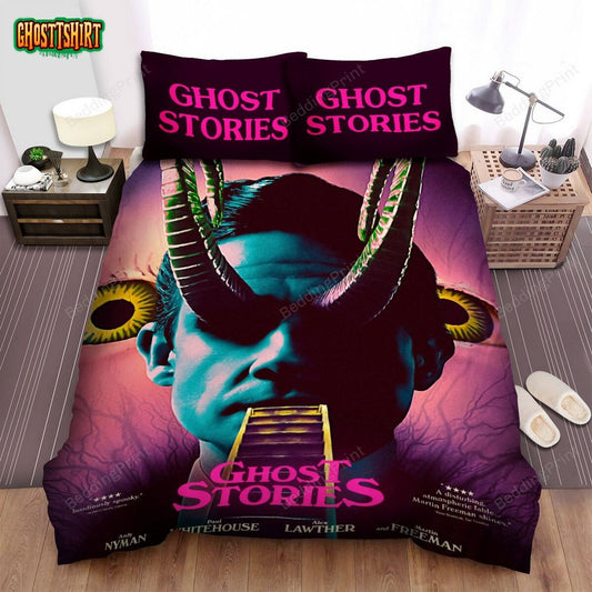 Ghost Stories (I) Movie Poster I Photo Bed Sheets Duvet Cover Bedding Set