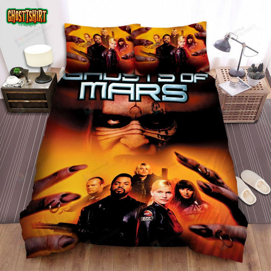 Ghosts Of Mars Poster Bed Sheets Spread Comforter Duvet Cover Bedding Set