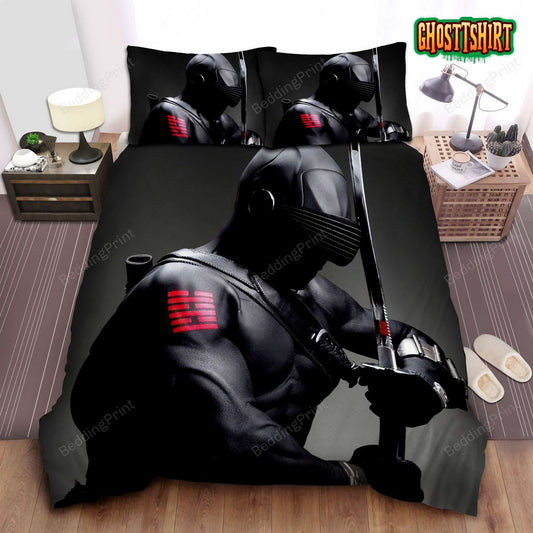 G.I. Joe The Movie Snake-Eyes Ninja Master Bed Sheets Duvet Cover Bedding Set