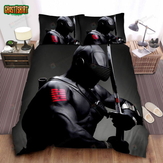 G.I. Joe The Movie Snake-Eyes Ninja Master Bed Sheets Spread Comforter Duvet Cover Bedding Set