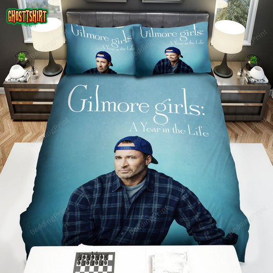 Gilmore Girls A Year In The Life Luke Danes Poster Bed Sheets Duvet Cover Bedding Set