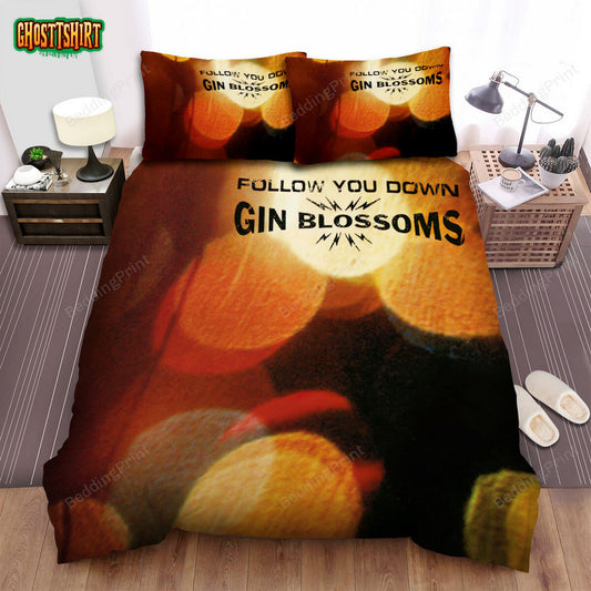 Gin Blossoms Follow You Down Album Music Bed Sheets Duvet Cover Bedding Set