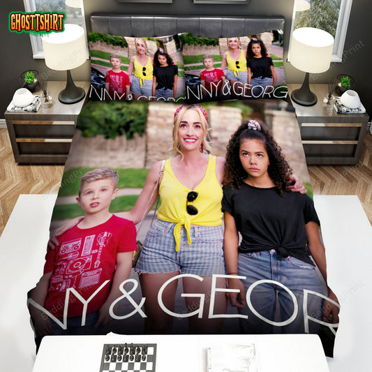Ginny & Georgia (2021) Main Actors Movie Poster Bed Sheets Duvet Cover Bedding Set