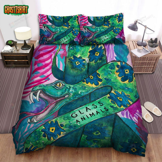 Glass Animals Art Poster 11 Bed Sheets Spread Comforter Duvet Cover Bedding Set