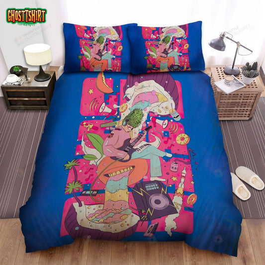 Glass Animals Art Poster 7 Bed Sheets Spread Comforter Duvet Cover Bedding Set