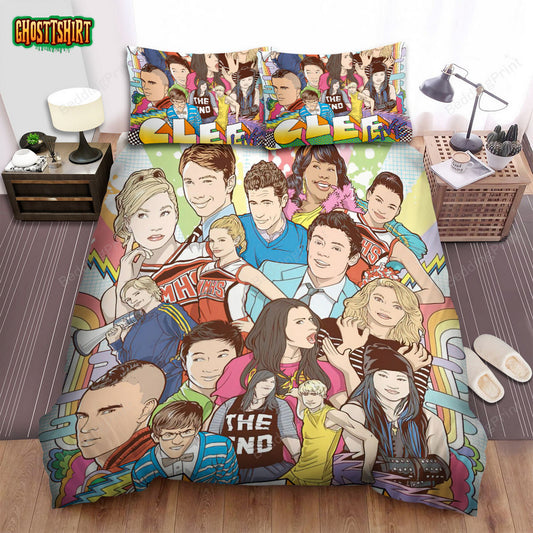 Glee Movie Art 2 Bed Sheets Duvet Cover Bedding Set
