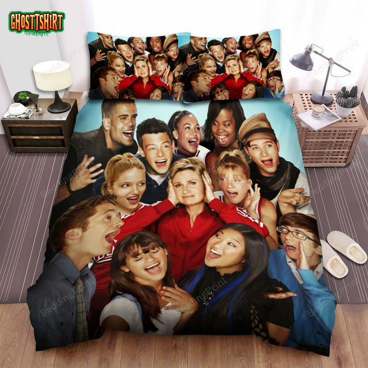 Glee Movie Poster 2 Bed Sheets Duvet Cover Bedding Set