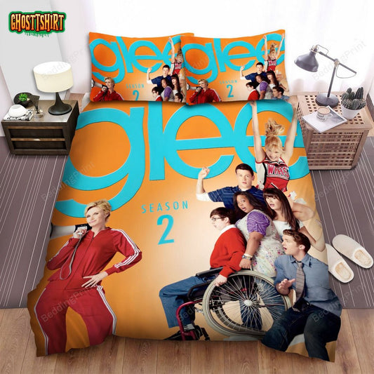 Glee Movie Poster 4 Bed Sheets Duvet Cover Bedding Set