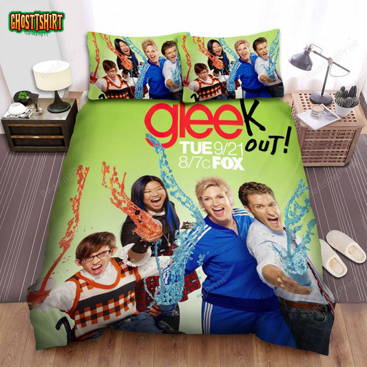 Glee Movie Poster 8 Bed Sheets Duvet Cover Bedding Set