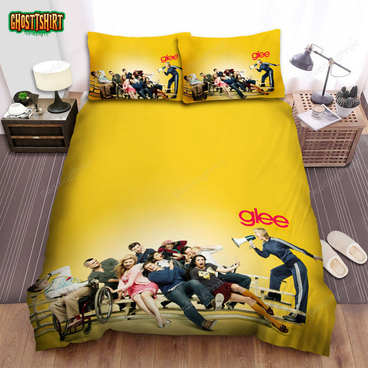 Glee Movie Poster 9 Bed Sheets Duvet Cover Bedding Set
