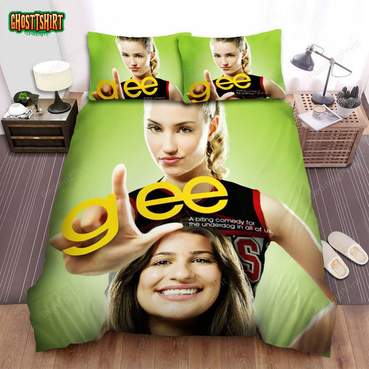 Glee Quinn Fabray Poster Bed Sheets Duvet Cover Bedding Set