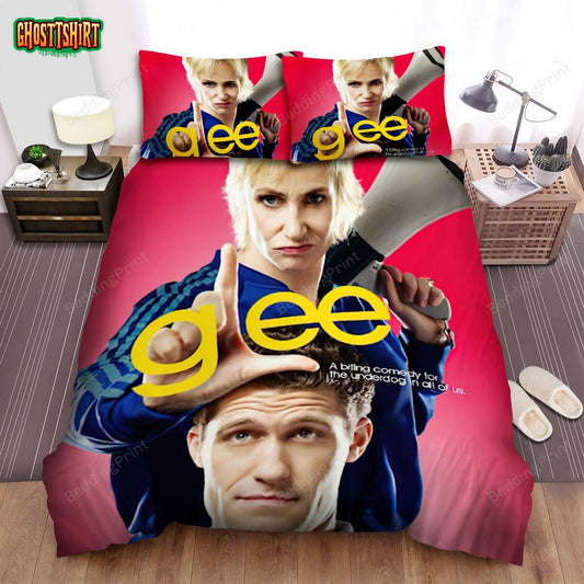 Glee Sue Sylvester Poster Bed Sheets Duvet Cover Bedding Set