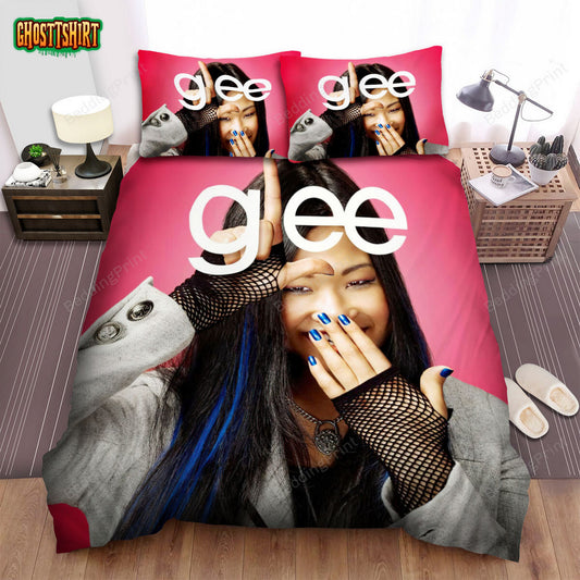 Glee Tina Cohen Poster Bed Sheets Duvet Cover Bedding Set