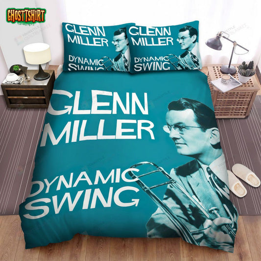 Glenn Miller Dynamic Swing Album Cover Bed Sheets Spread Comforter Duvet Cover Bedding Set