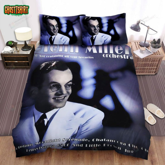 Glenn Miller Orchestra Album Cover Bed Sheets Spread Comforter Duvet Cover Bedding Set