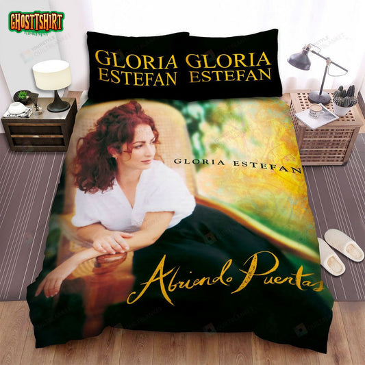 Gloria Estefan Album Cover Bed Sheets Spread Comforter Duvet Cover Bedding Set