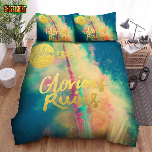 Glorious Ruins Hillsong Worship Live Bed Sheets Spread Comforter Duvet Cover Bedding Set