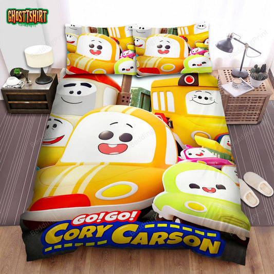 Go! Go! Cory Carson Season 1 Poster Bed Sheets Spread Duvet Cover Bedding Set
