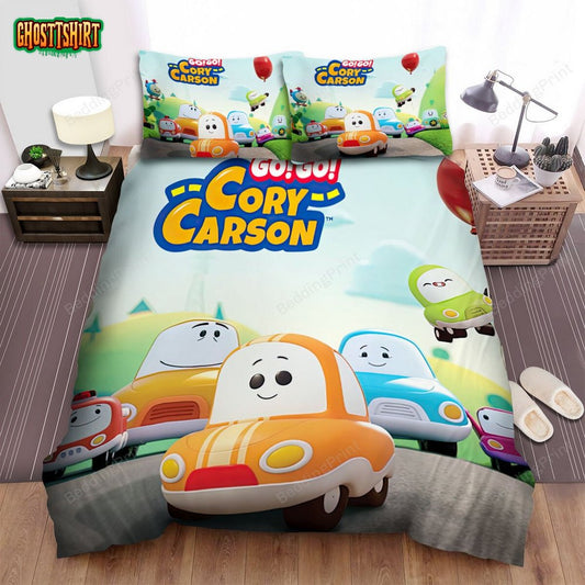 Go! Go! Cory Carson Season 2 Poster Bed Sheets Spread Duvet Cover Bedding Set