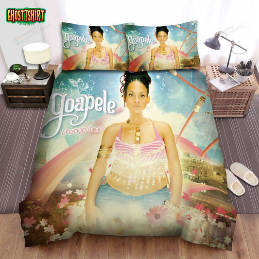 Goapele Album Change It All Bed Sheets Spread Comforter Duvet Cover Bedding Set