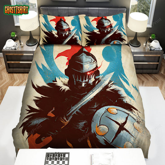 Goblin Slayer Vintage Style Poster Bed Sheets Spread Duvet Cover Bedding Set