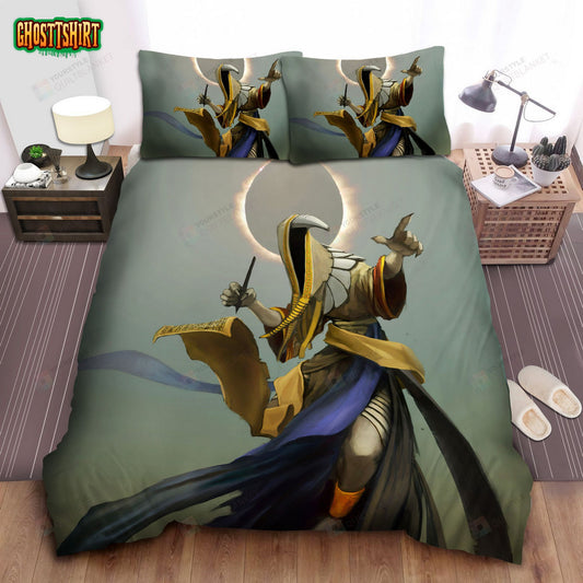 God Thoth Showing The Way Bed Sheets Spread Duvet Cover Bedding Set