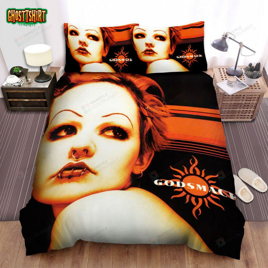Godsmack 1998 Album Cover Bed Sheets Spread Comforter Duvet Cover Bedding Set