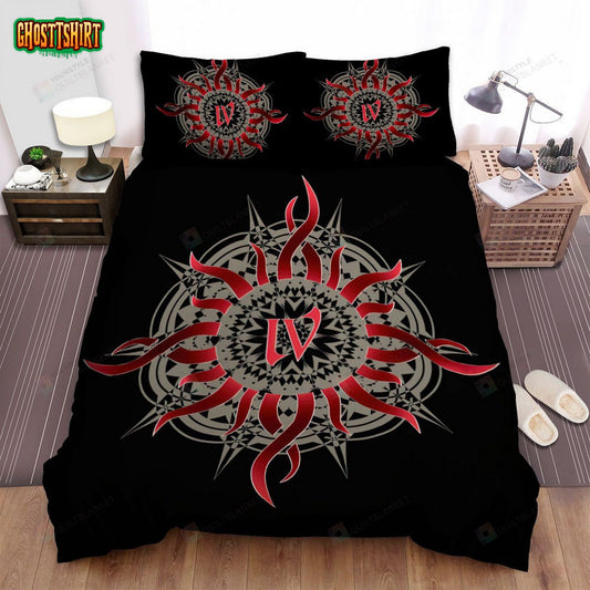 Godsmack Album Iv 2006 Bed Sheets Spread Comforter Duvet Cover Bedding Set