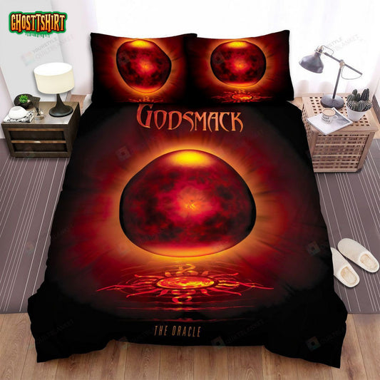 Godsmack Album The Oracle Bed Sheets Spread Comforter Duvet Cover Bedding Set
