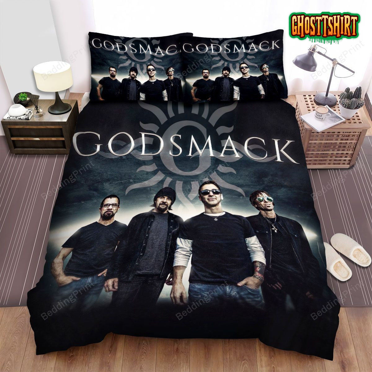 Godsmack Member Photo Bed Sheets Duvet Cover Bedding Set