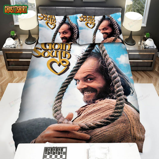 Goin' South Movie Poster Bed Sheets Spread Comforter Duvet Cover Bedding Set