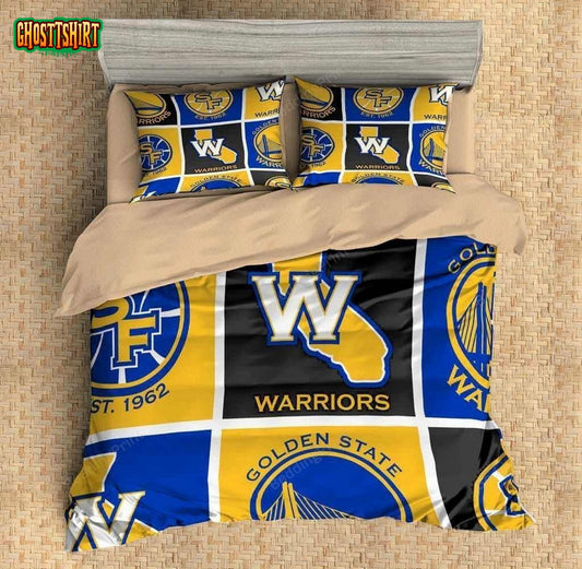 Golden State Warriors #3 Duvet Cover Bedding Set